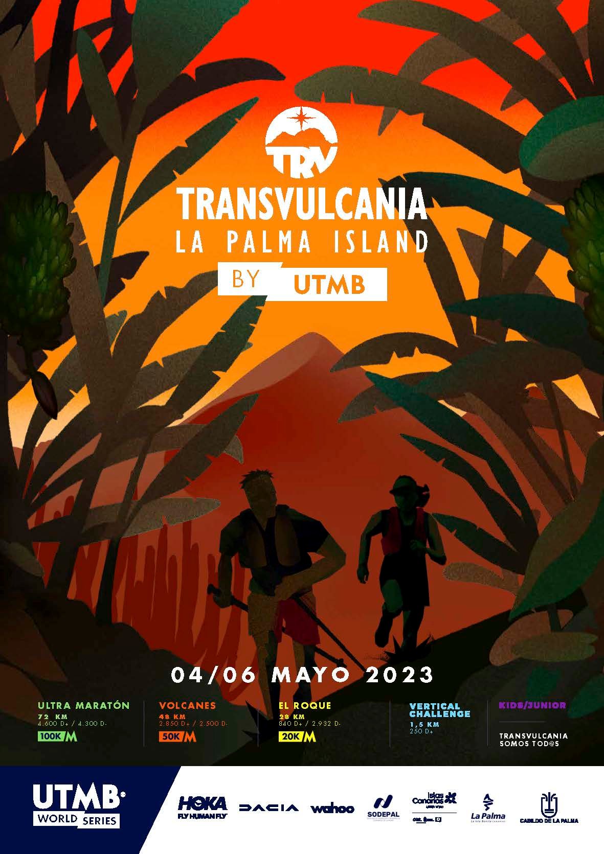 Ya tenemos cartel oficial de Transvulcania by UTMB